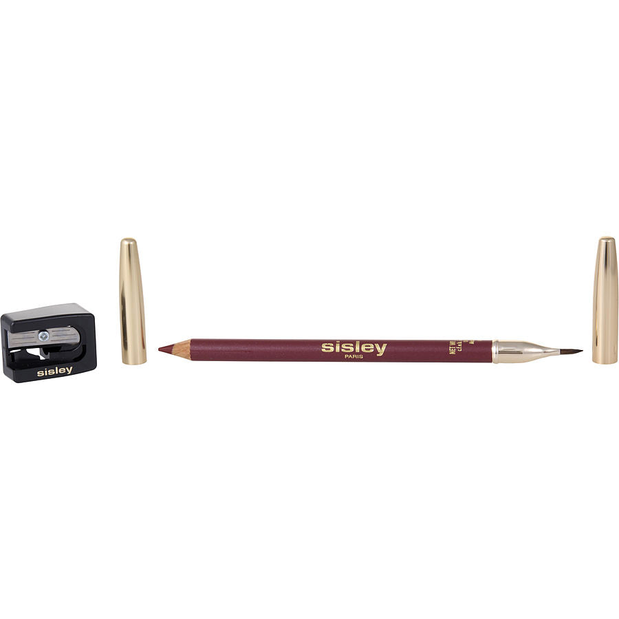 Sisley phyto levres perfect lipliner with lip brush and sharpener - #5 burgundy 1.2g/0.04oz